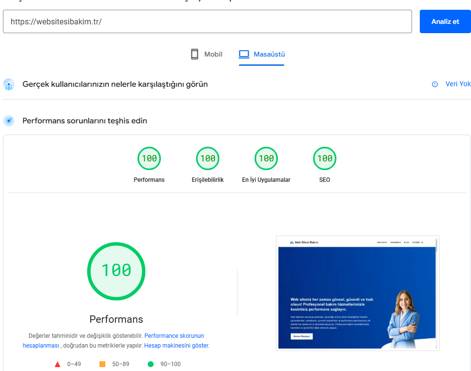 Web sitesi Bakımı - Web Projelerinde Performans Optimizasyonu: Hızlı ve Verimli Bir Deneyim İçin Teknikler